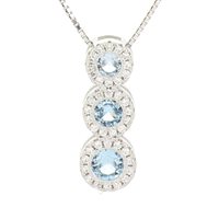 Collana Urania Preziosi Donna in Argento Zircone P3590ACQ - P3590ACQ